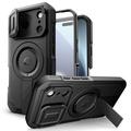 Coque iPhone 17 Pro Tech-Protect Kevlar MagSafe - Noire