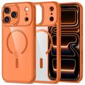 Coque iPhone 17 Pro Tech-Protect Magmat - Compatible MagSafe - Orange / Claire
