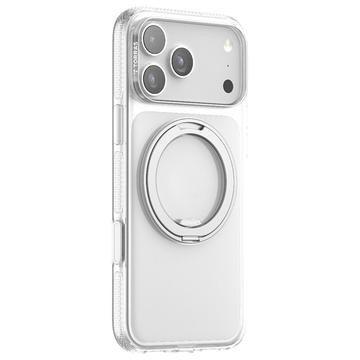 Coque iPhone 17 Pro avec béquille 360 Torras O Fitness - Compatible MagSafe - Transparente