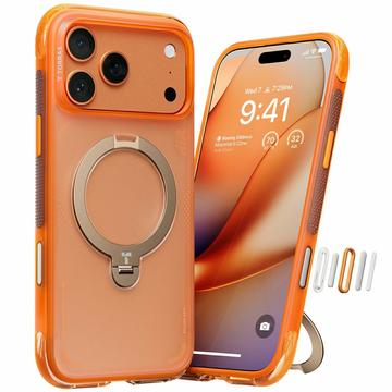 Coque MagSafe iPhone 17 Pro Torras Ostand Q3 Air - Orange