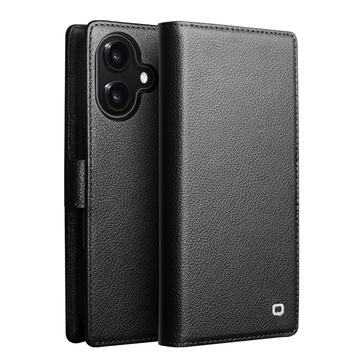 Étui en cuir détachable 2-en-1 iPhone 17 Qialino - Compatible MagSafe