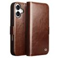 Etui Portefeuille iPhone 17 en Cuir Qialino Classic