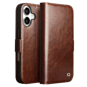 Etui Portefeuille iPhone 17 en Cuir Qialino Classic