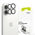 Protection complète de l'objectif de l'appareil photo iPhone 17 Ringke - 2 Pcs. - Noir / Clair