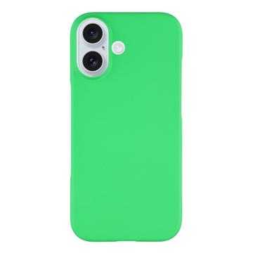 Coque iPhone 17 en Plastique Caoutchouté - Verte