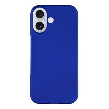 Coque iPhone 17 en Plastique Caoutchouté - Bleue