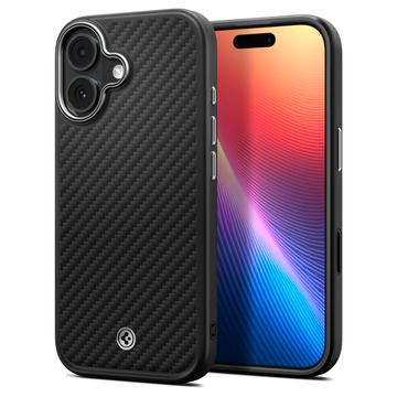 Coque iPhone 17 Spigen Enzo Aramid T Mag - Compatible MagSafe - Noir / Argenté