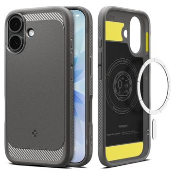 Coque iPhone 17 en TPU Spigen Rugged Armor Mag