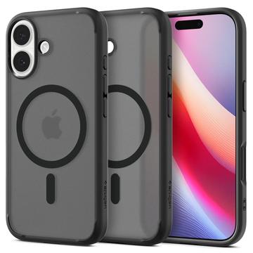 Coque iPhone 17 Spigen Ultra Hybrid Mag - Noir givré