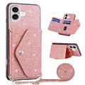 Coque avec Porte-Cartes iPhone 17Stardust - Rose