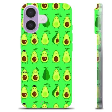 Coque iPhone 17 en TPU - Avocado Pattern