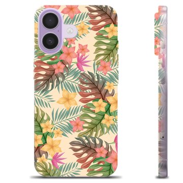 Coque iPhone 17 en TPU - Fleurs Roses