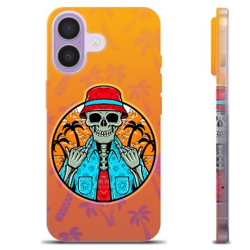 Coque iPhone 17 en TPU - Été Squelette