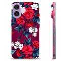Coque iPhone 17 en TPU - Fleurs Vintage