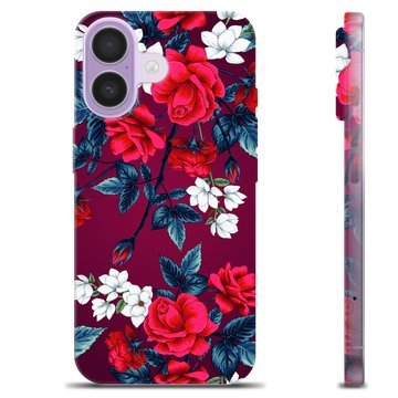Coque iPhone 17 en TPU - Fleurs Vintage