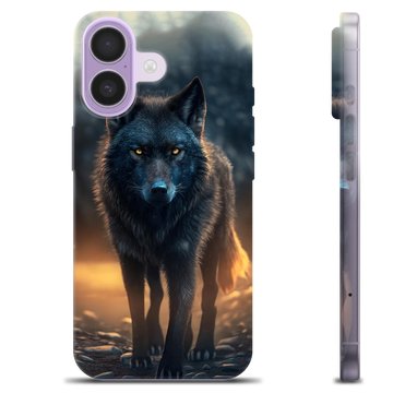 Coque iPhone 17 en TPU - Loup