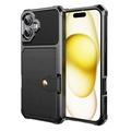 Coque iPhone 17 en TPU avec Porte-Cartes - Noire