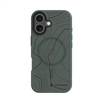 Coque Hybride iPhone 17 Tactical MagForce Hyperstealth Sika - Compatible MagSafe - Vert forêt