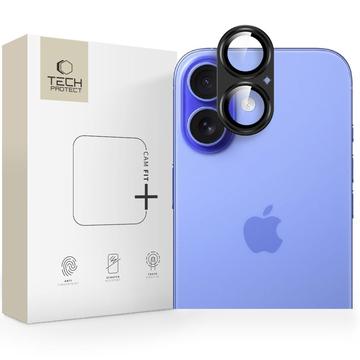 Protection de l\'objectif de l\'appareil photo de l\'iPhone 17 Tech-Protect Camfull Fit+ - Noir