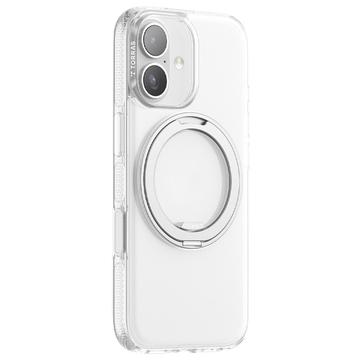 Coque iPhone 17 avec béquille 360 Torras O Fitness - Compatible MagSafe - Transparente