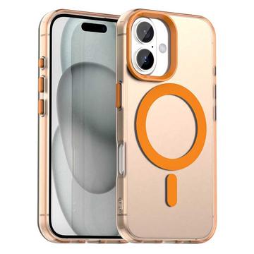 Coque MagSafe iPhone 17 UltraGuard Matte - Orange