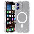 Coque MagSafe iPhone 17 Wave-Edge Laser Glitter
