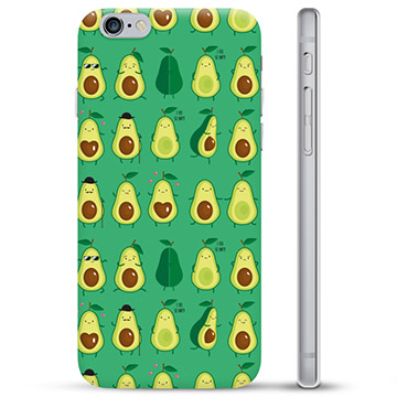 Coque iPhone 6 / 6S en TPU - Avocado Pattern