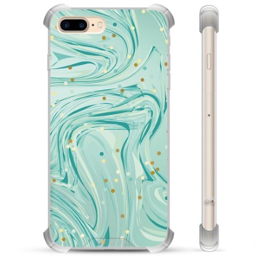 Coque Hybride iPhone 7 Plus / iPhone 8 Plus - Menthe Verte