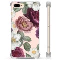Coque Hybride iPhone 7 Plus / iPhone 8 Plus - Fleurs Romantiques