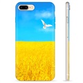 Coque iPhone 7 Plus / iPhone 8 Plus en TPU Ukraine - Champ de blé