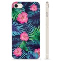 Coque iPhone 7/8/SE (2020)/SE (2022) en TPU - Fleurs Tropicales