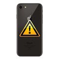 Réparation Cache Batterie pour iPhone 8 - cadre inclus - Noir