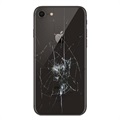 Réparation Cache Batterie pour iPhone 8 - Verre Seulement - Noir