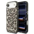 Coque iPhone Air Karl Lagerfeld IML Léopard - Compatible MagSafe - Marrone