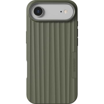 Coque iPhone Air Nudient Bold - Compatible MagSafe - Vert olive
