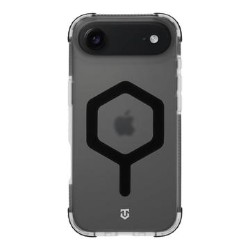 Coque iPhone Air Tactical MagForce Hexagon - Compatible MagSafe - Noire / Transparente
