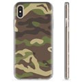 Coque iPhone X / iPhone XS en TPU - Camouflage