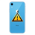 Réparation Cache Batterie pour iPhone XR - cadre inclus - Bleu