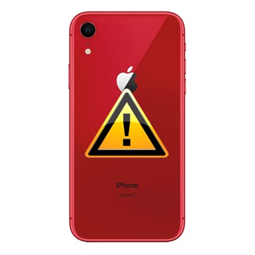 Réparation Cache Batterie pour iPhone XR - cadre inclus - Rouge