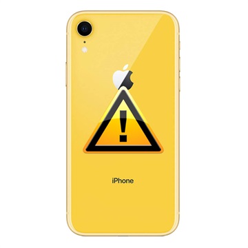 Réparation Cache Batterie pour iPhone XR - cadre inclus - Jaune