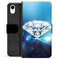 Étui Portefeuille Premium iPhone XR - Diamant