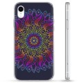 Coque Hybride iPhone XR - Mandala Coloré