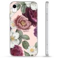 Coque Hybride iPhone XR - Fleurs Romantiques