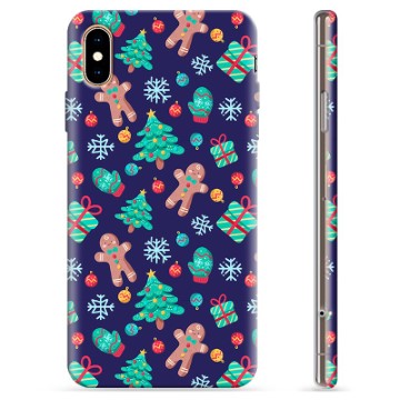 Coque iPhone XS Max en TPU - Bonhomme en Pain d\'Épices