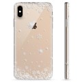 Coque iPhone XS Max en TPU - Flocons de Neige