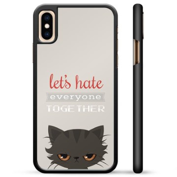 Coque de Protection iPhone X / iPhone XS - Chat en Colère