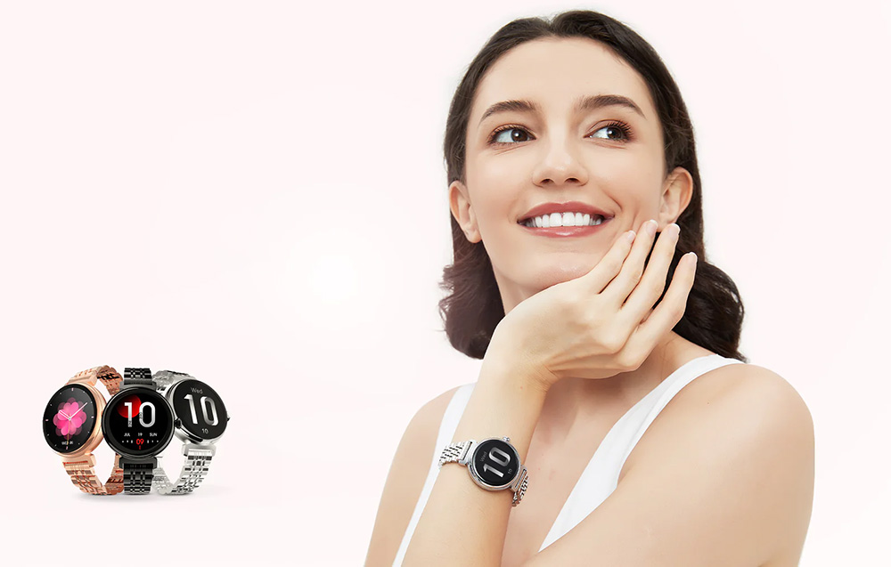 HiFuture Future Aura Smartwatch pour femmes - Noir