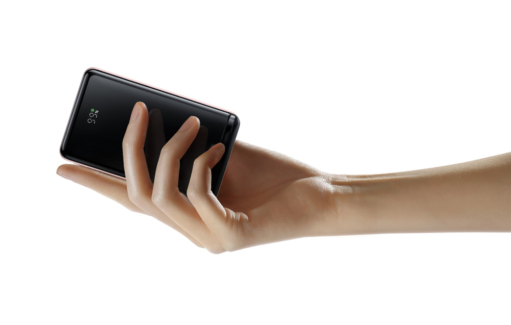 Baseus Magnetic Wireless Power Bank 10000mAh - USB-C 20W, compatible MagSafe - Rose