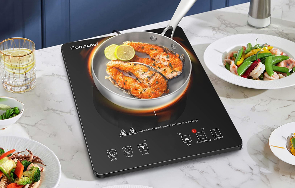 AMZCHEF CB16-BK Cuisinière à induction